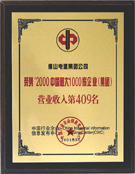 2000中國最大1000家企業(yè)（集團(tuán)）